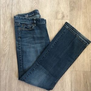 Loft denim curvy boot cut